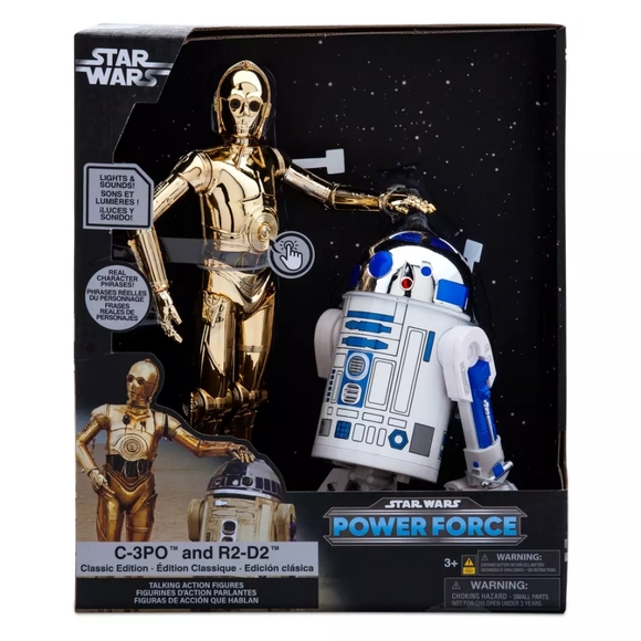 C-3PO and R2-D2 Talking Action Figure Set – Classic Edition – Star Wars
